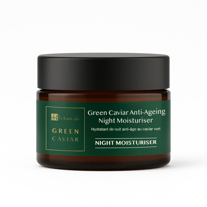 Dr Botanicals Crema de Noche Green Caviar con Argán - Antiedad e Hidratante 50 ml