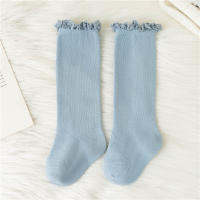 Calcetines Largos De Encaje Para Bebés Y Niñas Suaves Y Cómodos Para Todo El Año Calcetines De Algodón Con Volantes Para Niños Y Niñas De 0 a 5 Años - details 10