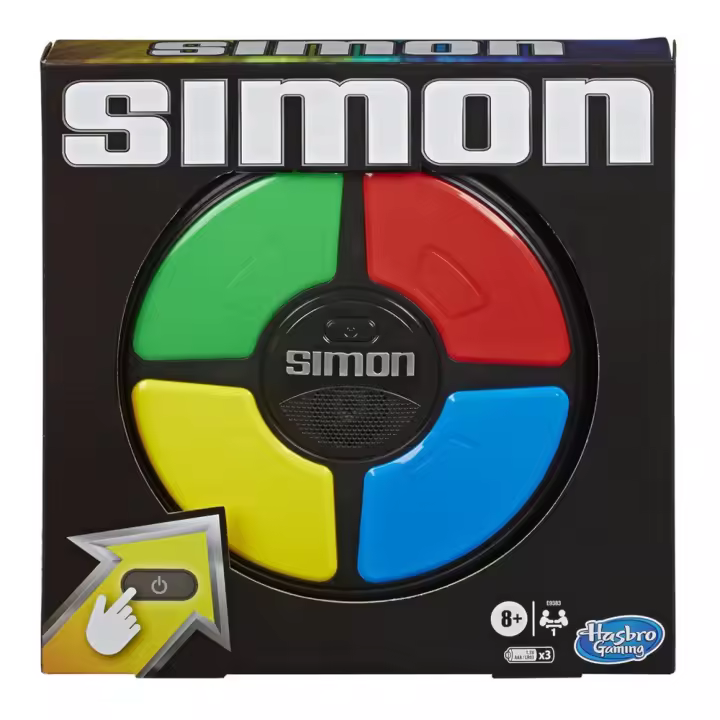 Juego Simon ¿conseguirás recordar la secuencia de luces? (Hasbro E93835L0) - 1