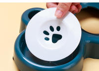 Alfombrilla Para Gatos 3 En 1 Alimentador Automático Dispensador De Agua Doble Cuenco Para Perros Pequeños Y Gatos Contenedor De Alimentos Accesorios Para Mascotas - details 6