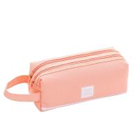 Estuche De Lápices Portátil De Dos Capas En Tela Oxford Con Doble Cremallera Para Estudiantes Suministros De Oficina De Regreso a La Escuela - details 5