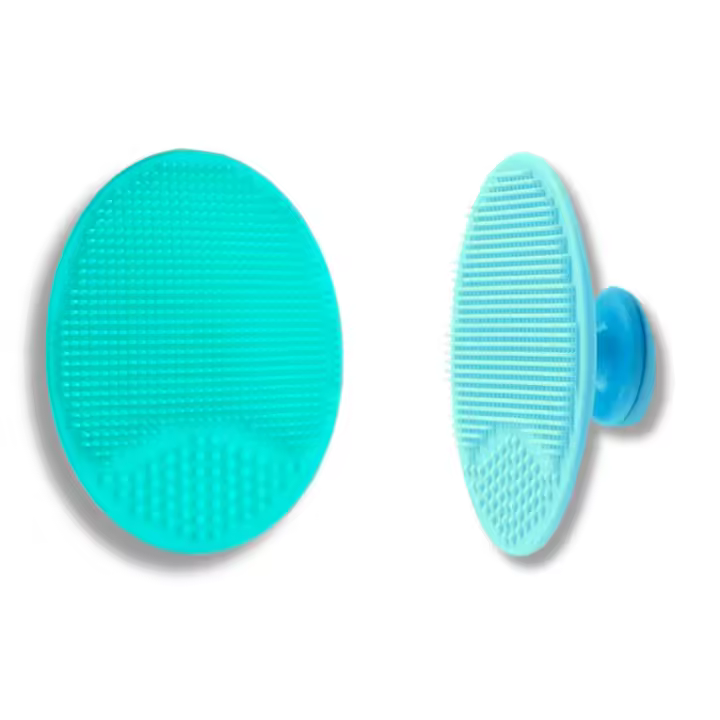 OPALBEAUTY - Exfoliante Facial de Silicona - Limpieza Profunda Y Exfoliación Suave, Ideal para Todo Tipo de Pieles y para Lavar la Cabeza de Bebés en el Baño, Reutilizable, Ecológico y Perfecto para Rutinas de Belleza Diarias y como Regalo Unisex - 1