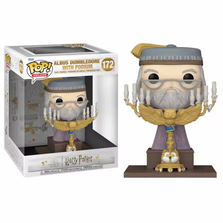 Funko Pop! Deluxe Harry Potter, Albus Dumbledore with Podium 172 - 1