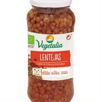 Vegetalia Lentejas Cocidas Bote Esteri Bio 540 G - 1