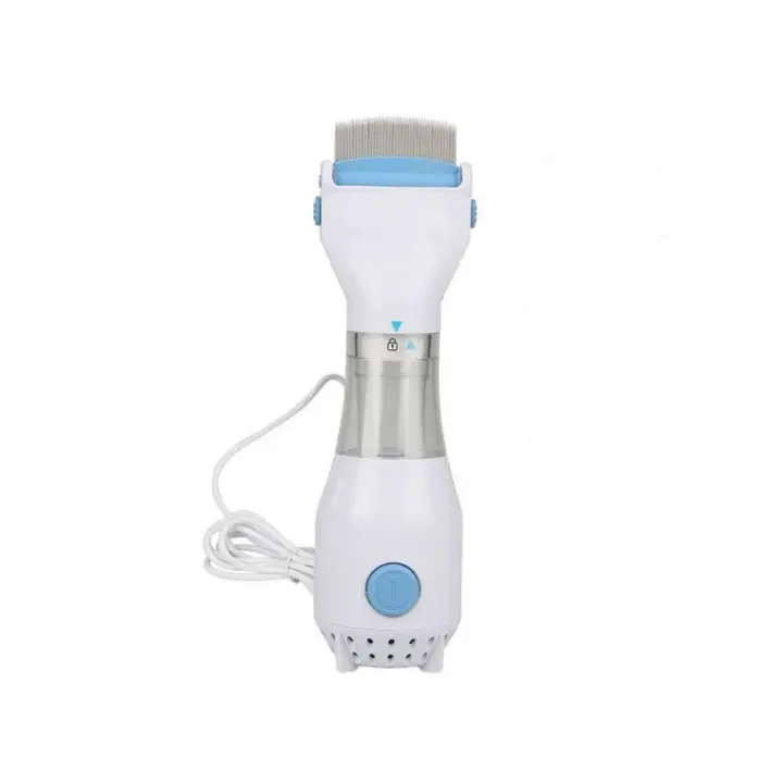 , Removedor de filtro de pulgas de perro mascota, Cepillo de Peine de Piojos de cabeza de vacío eléctrico - 1