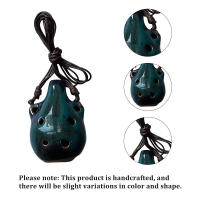 Mini Ocarina De Cerámica Con 6 Agujeros Instrumento Musical De Artesanía Cerámica Unidad De Venta Originaria De China Continental - details 3