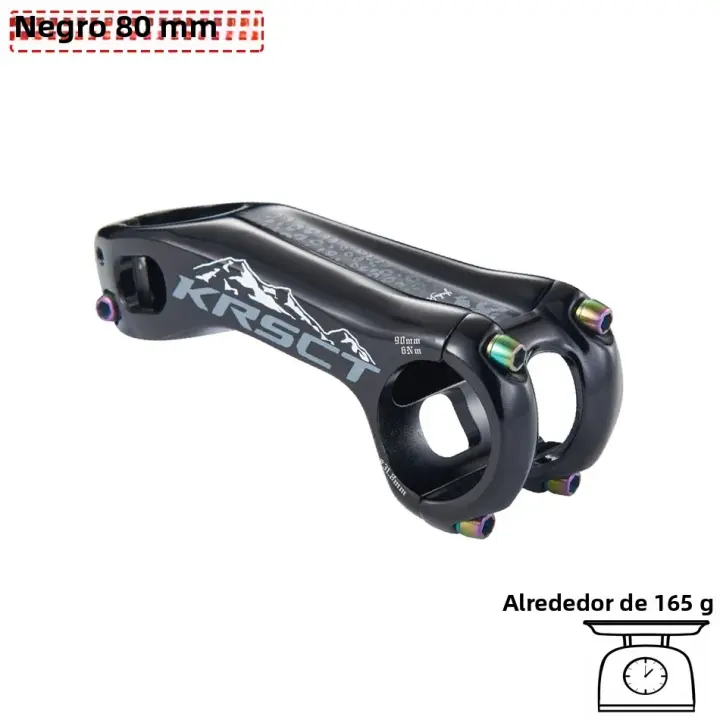 KRSCT Perilla De Bicicleta 3D Fabricada Por Forjado Alta Resistencia Para Bicicleta De Montaña Longitud 70/80/90/100mm Inclina -20 Grados Para AM/FR/DH Compatible Con Manillar De 31.8mm - 1