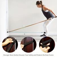Set De 11 Bandas De Resistencia TPE Con Anclaje De Puerta Manijas Bolsa De Transporte Y Tirantes Para Piernas Y Tobillos Para Ejercicios De Fortalecimiento Muscular Unisex - details 1