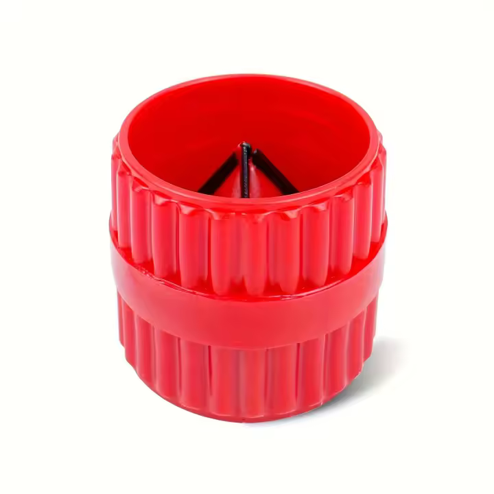 Herramienta De Chamfer Para Tubos Metálicos Rojo Herramienta De Desburde Grueso Para PVC/PPR/Cobre/Bronce/Aluminio - 1