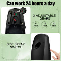 2Pcs Dispensador De Fresador De Aire Líquido Montado En La Pared Con 3 Modos Ajustables Perfume De Auto Fragancia Para Baño Y Odor - details 1