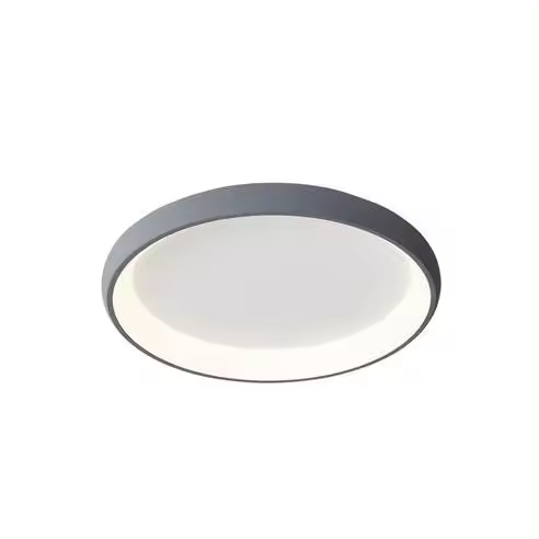 Gsc Evolution Plafón Techo LED Simola Redondo 46W 4000K Gris - Iluminación Potente - 1