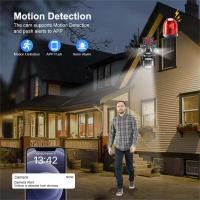 12MP 6K HD WiFi IP Camera Three Screens PTZ Camera Human Detection Auto Tracking Outdoor IP CCTV Security Protection Survalance Cam - details 4