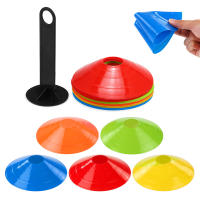 Juego De Conos De Entrenamiento Agility Disc Multi Deporte Para Fútbol Y Otros Juegos De Bola Marcadores De Campo Mini Conos De Entrenamiento - details 1