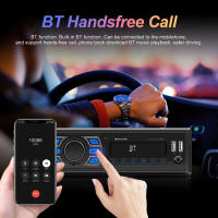 Podofo Radio De Coche In-Dash 1DIN MP3 Con DAB Y Soporte Bluetooth Reproductor De Música Estéreo 12V Carga Type-C - details 5