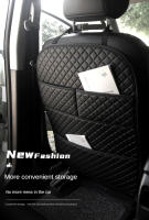 Almohadilla Antipatas De Coche Con Bolsillo Organizador Protector De Asiento Trasero En Cuero Universal Impermeable Para Niños - details 3