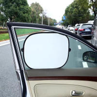 2 Pack Pantallas De Sol Para Ventanas De Coche (44x36) Protección Contra Rayos UV Y Reflectancia De Plata Bloqueador De Resplandor Y Sombra Lateral - details 0