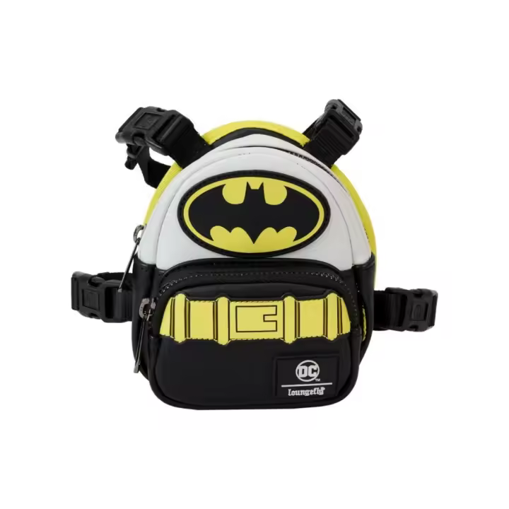 ▷ ARNÉS CON MOCHILA PARA PERRO DE BATMAN TALLA S by Pequeños Giantes - 1