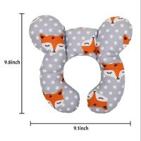 Almohada De Viaje Para Bebé Soporte Para Cuello Y Cabeza Mejorada Almohada De Cuello Para Asiento De Coche Y Carrito De Compras Unisex Edad 1-3 Años Relleno De Poliéster / Algodón - details 2