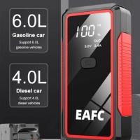 Arrancador portátil de batería de coche de 2000 A, 12 V, cargador de refuerzo con luz LED para gasolina, diésel, 6,0 L/4,0 L - details 11