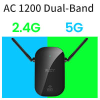 Repetidor WiFi, Amplificador WiFi 1200Mbps (5GHz y 2.4GHz) con Pantalla LED, Repetidor de señal WiFi doméstica soporta Modo repetidor / Router / Ap / Puente. - details 3