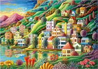Educa - Puzzle de 500 Piezas  Puerto Escondido. Incluye Pegamento Fix Puzzle. Medida  una Vez montado: 48 x 34 cm. - details 1
