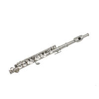SLADE Flauta Piccolo Silvery C Key Tamaño Medio Cupronickel Instrumento De Viento Con 16 Agujeros Para Música - details 8