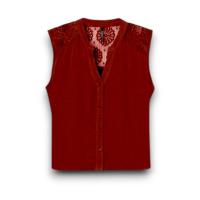 Blusa Lynx Caldera Tiffosi - Vibrante y Tejido Arrugado - details 4