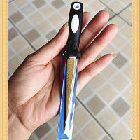 Piedra De Afilar Diamante Con Diseño Doble Cara Plana Y Curva Fácil Agarre De Mango Para Herramientas Y Cuchillos - details 6