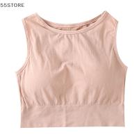 Sudadera Deportiva Para Mujer Sólida Yoga Top Con Almohadillas De Fitness Chaleco Activo Deporte Running Sportswear Transpirable Suave Y Cómoda - details 4