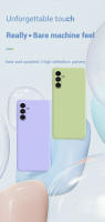 Funda Líquida De Silicona Original Para Samsung Galaxy A15 A25 A35 A55 5G A05 A05S 4G Antigolpes Resistente Al Agua Y Arañazos Con Cubierta Completa - details 0