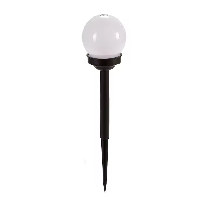 DAM. Baliza solar con luz blanca 10 cm. 10x10x35cm. - 1