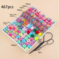 Juego De Accesorios Para El Cabello De Niñas: Horquillas Elásticas Y Gruesas Pinzas De Cabello Scrunchies Y Bandas Elásticas Para Colas De Caballo Y Peinado - details 2