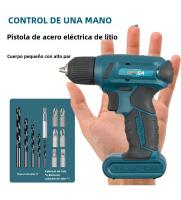 Set De Destornillador Eléctrico Cordless 8V Mini Taladro Portátil Herramientas Eléctricas Multifuncionales Para El Hogar - details 0