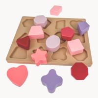 Juguete Puzzle sensorial apilable de silicona orgánica para bebés - Althea Living - details 2