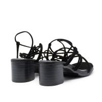 TINA KIZ 979 NEGRO Sandalias altas mujer 35037 25V SANDALIA TUBULAR ANTE NEGRO - details 1
