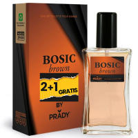 3 UNIDADES (2+1 GRATIS) Bosic Brown Eau de Toilette para hombre 90ml Prady Fragancia inspirada en otros perfumes Pour Homme Colonia - details 0