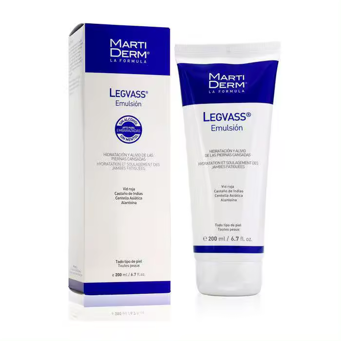 Martiderm Legvass Hidrodescanso Emulsión 200 ml - 1