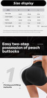 Shorts De Yoga Para Mujer CZGUKE Cintura Alta Levantamiento De Glúteos Control Abdominal Ruched Sonrisa Pantalones Cortos - details 5