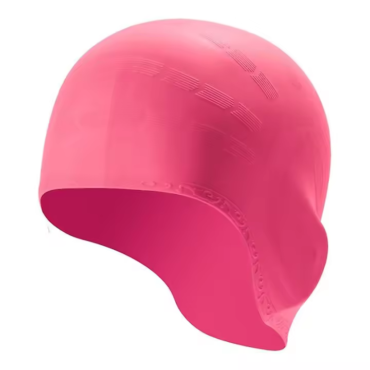 Gorro de Natación Unisex Silicona Impermeable Adultos Hombres Mujeres Nueva Elasticidad Baño - 1