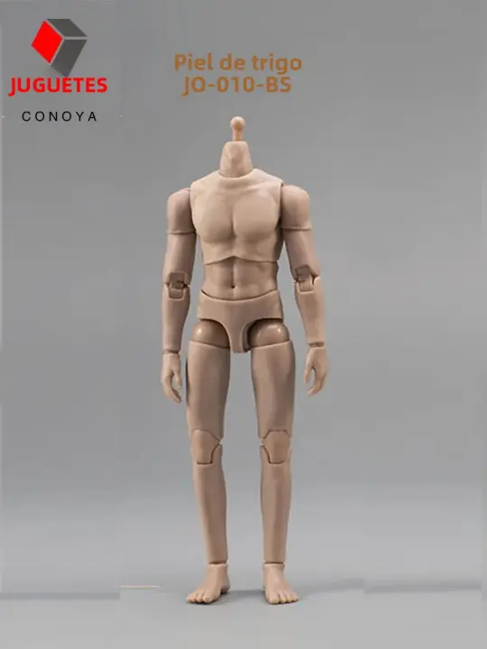Figura De Acción Articulada 1/12 JO-010 Soldado Masculino Suntan Piel Normal Articulado Con Juntas Flexibles Semiepocapuladas Para Coleccionistas Y Juguetes - 1