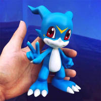 Figura De Anime V-mon Digital 14cm Azul Modelo PVC Colección De Juguetes Decoración Para Habitaciones Regalo Para Niños - details 5