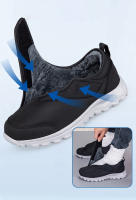 Zapatillas De Paseo Unisex Para Piernas Adelgazadas Y Dedos Hinchados Ajustables Con Cordones Y Cierre De Encaje Suela EVA Cómodas Para Otoño Invierno - details 4