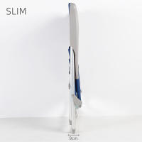 Silla de playa plegado slim Aktive, reclinable 6 posiciones antivuelco azul marino, medidas 47x60x94cm, aluminio, peso máx. 110 kg. - details 1