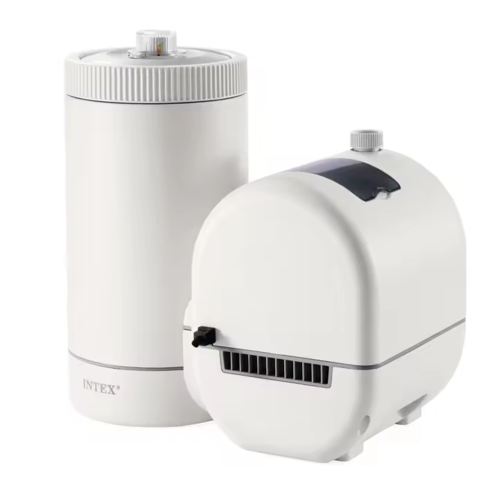 INTEX - Depuradora cartucho C2500, filtración avanzada 9.463 l/h, filtro cartucho tipo B, temporizador programable, indicador de cambio de cartucho, piscinas grandes hasta 52.900 L, Hydro Aeration, instalación rápida, depuradoras piscina - 1