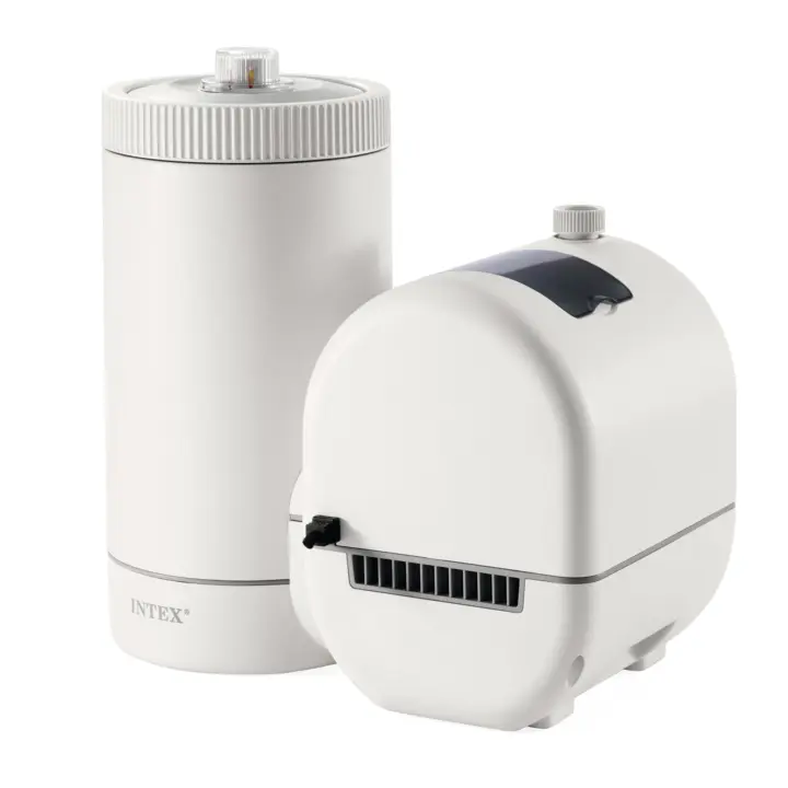 INTEX - Depuradora cartucho C2500, filtración avanzada 9.463 l/h, filtro cartucho tipo B, temporizador programable, indicador de cambio de cartucho, piscinas grandes hasta 52.900 L, Hydro Aeration, instalación rápida, depuradoras piscina - 1