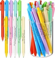 10 Piezas De Bolígrafos De Tinta Gel Retráctiles Con Citas Inspiracionales Y Motivacionales Para Escritura Suave Oficina Y Hogar - details 3
