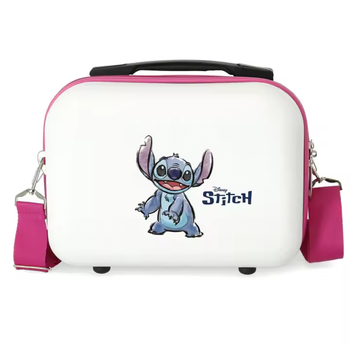 Disney Neceser De Viaje ABS Adorable Stitch Blanco - 1
