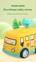 Juguete Educativo Para Niños Coche De Resbalón Inercia Azul Para Interacción Padre-Hijo Interior Juguetes De Taxi Avión Autobús Escala 1:32 Regalo De Cumpleaños - details 5