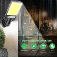 Luces De Seguridad LED Con Sensor De Movimiento Solar Para Jardín Alambre De Acero Inoxidable 3 Modos De Iluminación Para Patio Garage - details 3