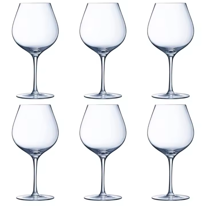 Cajas 6 Copas Vino Krysta Chef & Sommelier Cabernet Abondant 70cl - 1